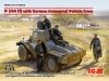 ICM 35382 P 204 (f) with German Armoured Vehicle Crew (1:35)